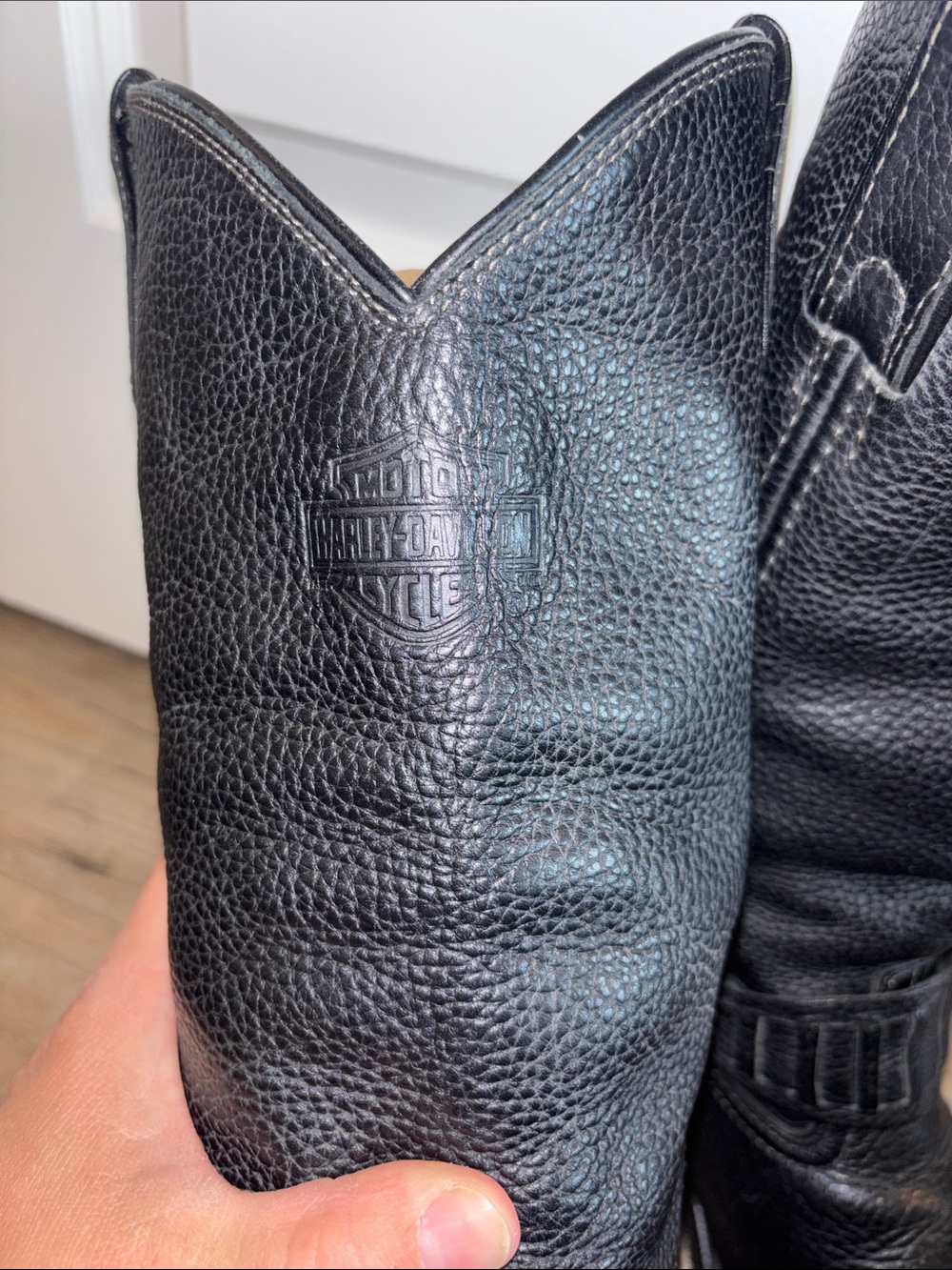 Men’s PECOS Harley Davidson Riding Boots Size 10.5 - Picture 4 of 12